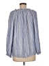 Max Studio Blue Long Sleeve Blouse Size M - photo 2