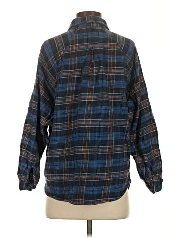 American Eagle Outfitters Long Sleeve Button-Down Shirt (view 2)