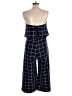 Forever 21 Plaid Blue Jumpsuit Size L - photo 2