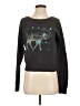 LAT Graphic Gray Pullover Sweater Size S - photo 1