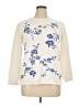 Nina Leonard Ivory Pullover Sweater Size 1X - photo 1