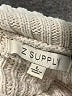 Z Supply Ivory Turtleneck Sweater Size L - photo 7