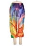 Unbranded 100% Polyester Tie-dye Orange Casual Pants Size XL - photo 1
