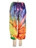 Unbranded 100% Polyester Tie-dye Orange Casual Pants Size XL - photo 2