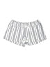 Roxy Stripes White Shorts Size L - photo 1