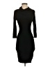 Bebe Solid Black Cocktail Dress Size XS - photo 1