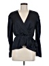 Express Outlet Black Long Sleeve Blouse Size M - photo 1