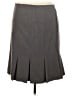 AGB Solid Gray Formal Skirt Size 16 - photo 2