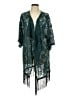 Lularoe Teal Kimono Size L - photo 1