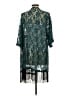 Lularoe Teal Kimono Size L - photo 2