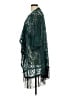 Lularoe Teal Kimono Size L - photo 5
