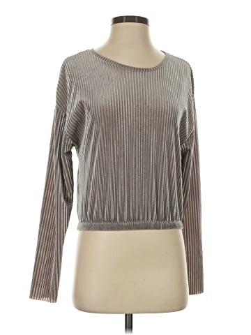 Zara W&B Collection Long Sleeve T-Shirt (view 1)