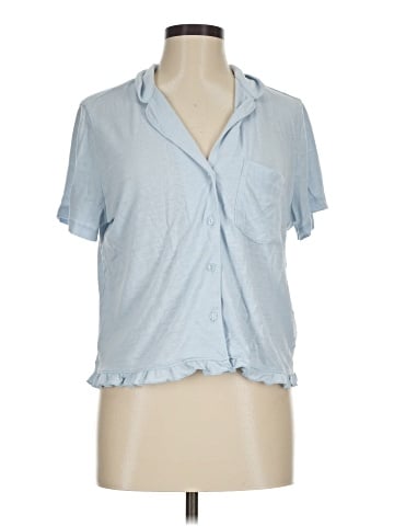 Gap Body Short Sleeve Blouse (view 1)