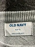 Old Navy 100% Cotton Solid Silver Pullover Sweater Size 6 - 7 - photo 3