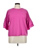 Blue Rain Pink Short Sleeve Top Size L - photo 1