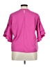 Blue Rain Pink Short Sleeve Top Size L - photo 2