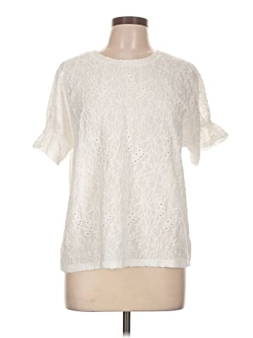 MICHAEL Michael Kors Short Sleeve Blouse (view 1)