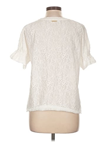 MICHAEL Michael Kors Short Sleeve Blouse (view 2)