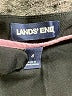 Lands' End Solid Black Casual Skirt Size 6 - photo 4