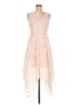 Kensie 100% Polyester Pink Cocktail Dress Size 2 - photo 1