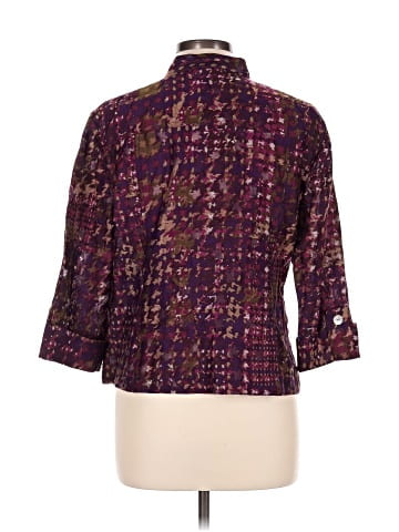 Ruby Rd. 3/4 Sleeve Button-Down Shirt (view 2)