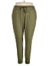 Fabletics Solid Green Casual Pants Size XXL - photo 1