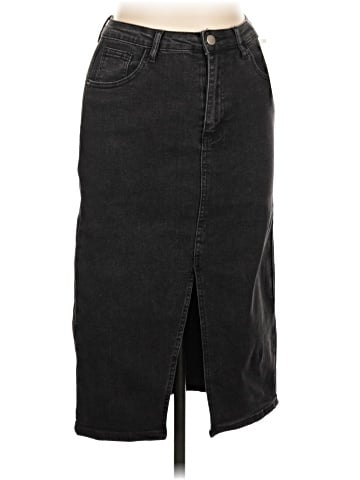 Shein Denim Skirt (view 1)