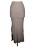 Be Cool Gray Casual Skirt Size L - photo 2