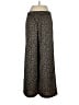 Ann Taylor LOFT 100% Polyester Polka Dots Gold Casual Pants Size M - photo 2