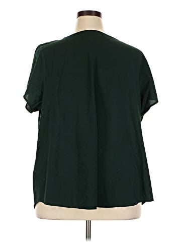 Universal Standard Short Sleeve Blouse (view 2)