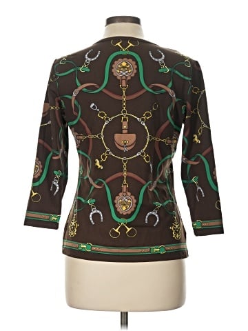 J. McLaughlin 3/4 Sleeve T-Shirt (view 2)