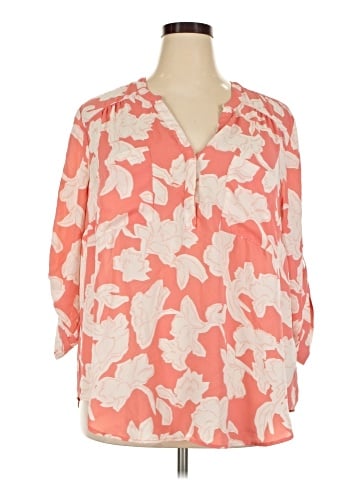 Torrid 3/4 Sleeve Blouse (view 1)