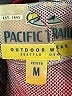 Pacific Trail 100% Nylon Solid Red Raincoat Size Med Petite - photo 6