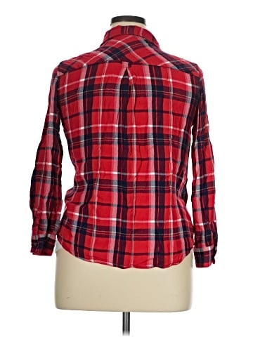 Isabel Maternity Long Sleeve Button-Down Shirt (view 2)