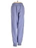Puma 100% Cotton Solid Blue Track Pants Size S - photo 2