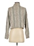 Chaser Animal Print Silver Turtleneck Sweater Size XS - photo 2