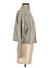 Chaser Animal Print Silver Turtleneck Sweater Size XS - photo 4