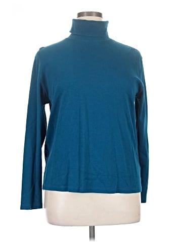St. John's Bay Long Sleeve Turtleneck (view 1)