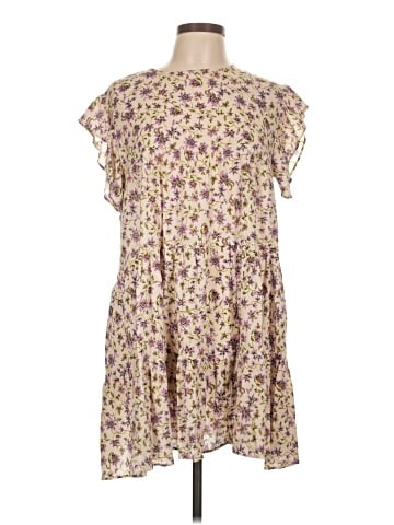 Olivaceous Casual Dress (view 1)