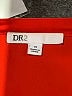 DR2 100% Recycled Polyester Red Short Sleeve Blouse Size M - photo 7