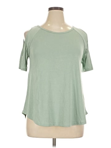 Lavender Field Short Sleeve Top (view 1)