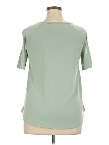 Lavender Field Short Sleeve Top (view 2)