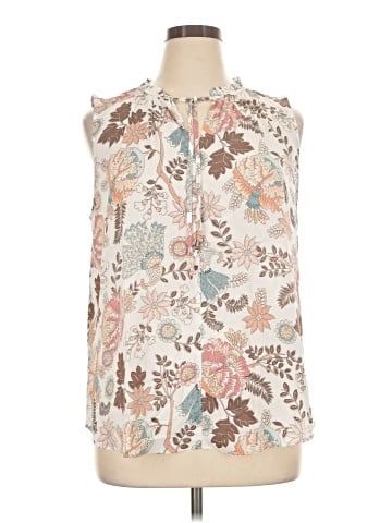 Ann Taylor LOFT Sleeveless T-Shirt (view 1)