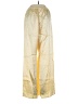 J.Crew 100% Viscose Metallic Gold Casual Pants Size S - photo 2
