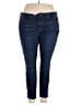 Boutique + Solid Blue Jeans Size 24 - photo 1