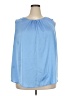 The Limited Blue Sleeveless Blouse Size 2X - photo 1