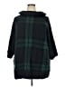 Lands' End Plaid Black Poncho Size 2X - photo 1