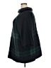 Lands' End Plaid Black Poncho Size 2X - photo 5
