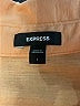 Express Orange Sleeveless Button-Down Shirt Size L - photo 7