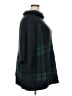 Lands' End Plaid Black Poncho Size 2X - photo 4